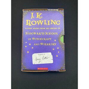 J.K. Rowling The Library Of Hogwarts School Of‎ Witchcraft And Wizardry Box Set